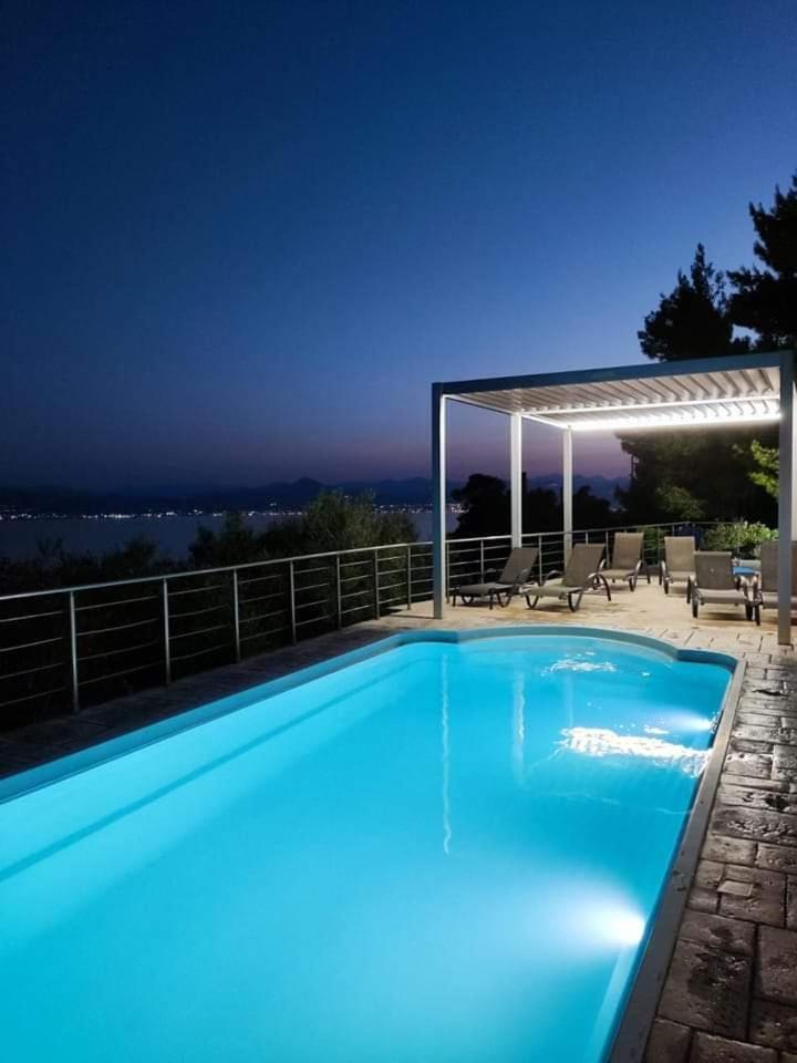 Aegean View Villa لوتراكي المظهر الخارجي الصورة