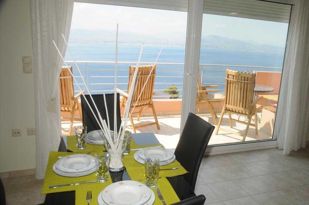 Aegean View Villa لوتراكي المظهر الخارجي الصورة