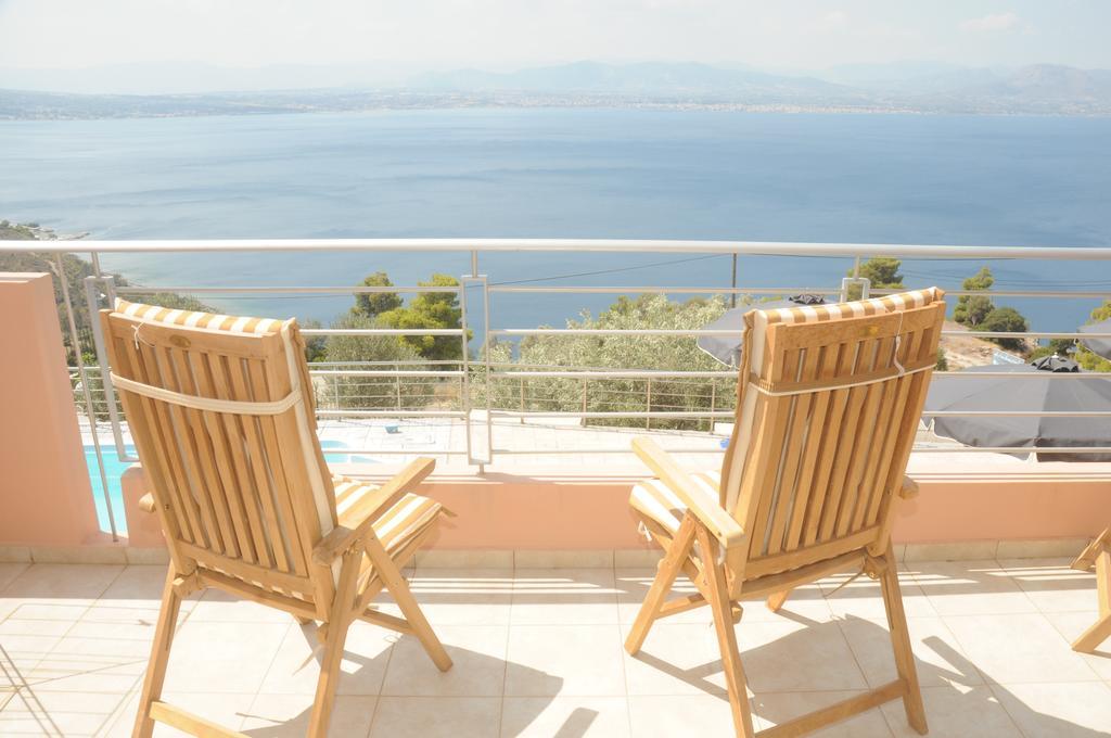Aegean View Villa لوتراكي المظهر الخارجي الصورة