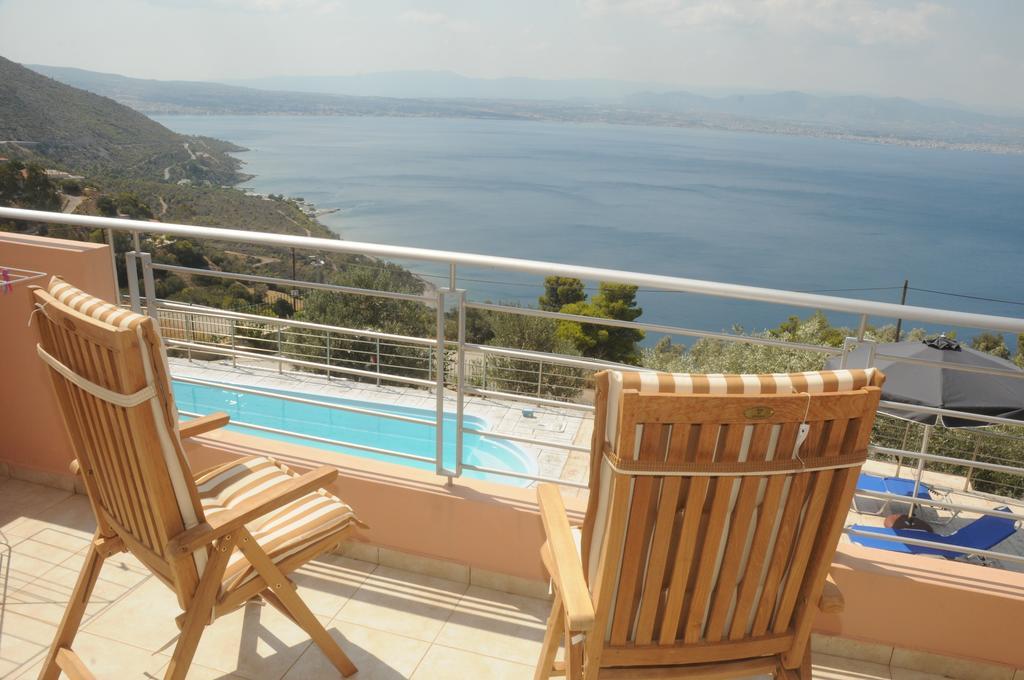 Aegean View Villa لوتراكي المظهر الخارجي الصورة