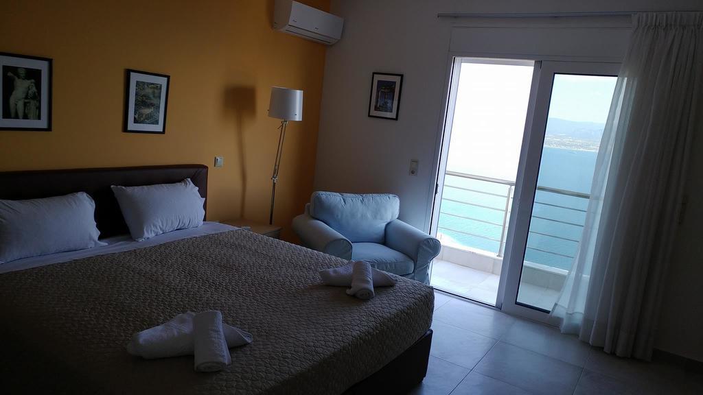 Aegean View Villa لوتراكي المظهر الخارجي الصورة